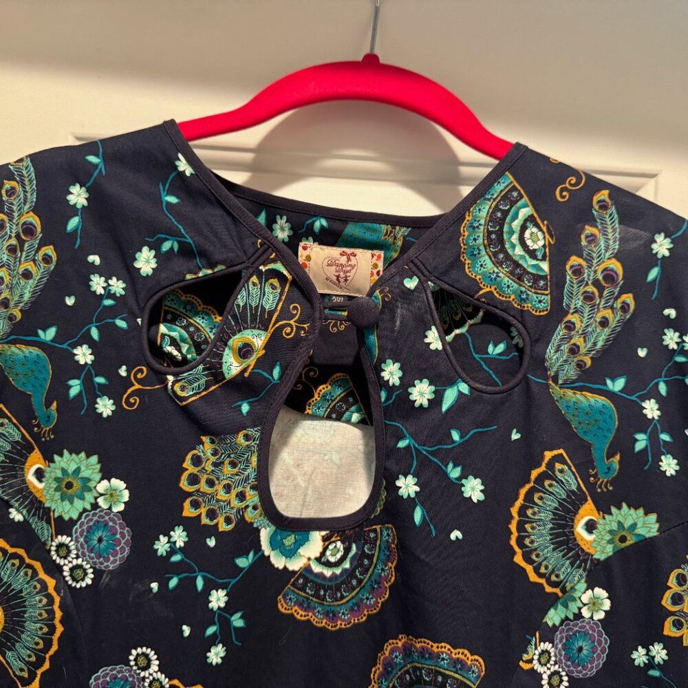 Peacock dress from Dancing Days 2X - Picture 2 of 2